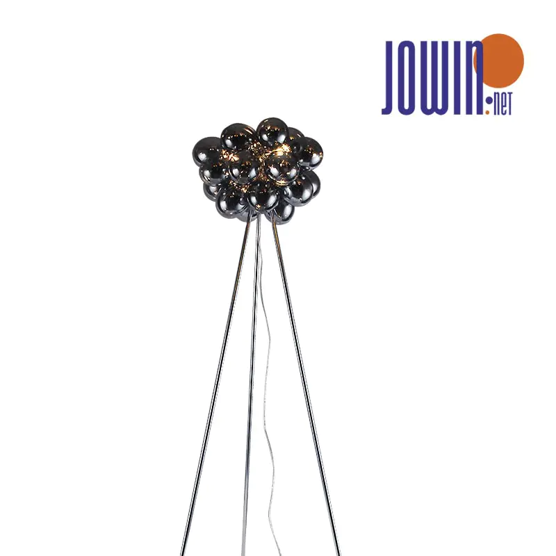 Lampada da terra in vetro decorativo per caffetteria