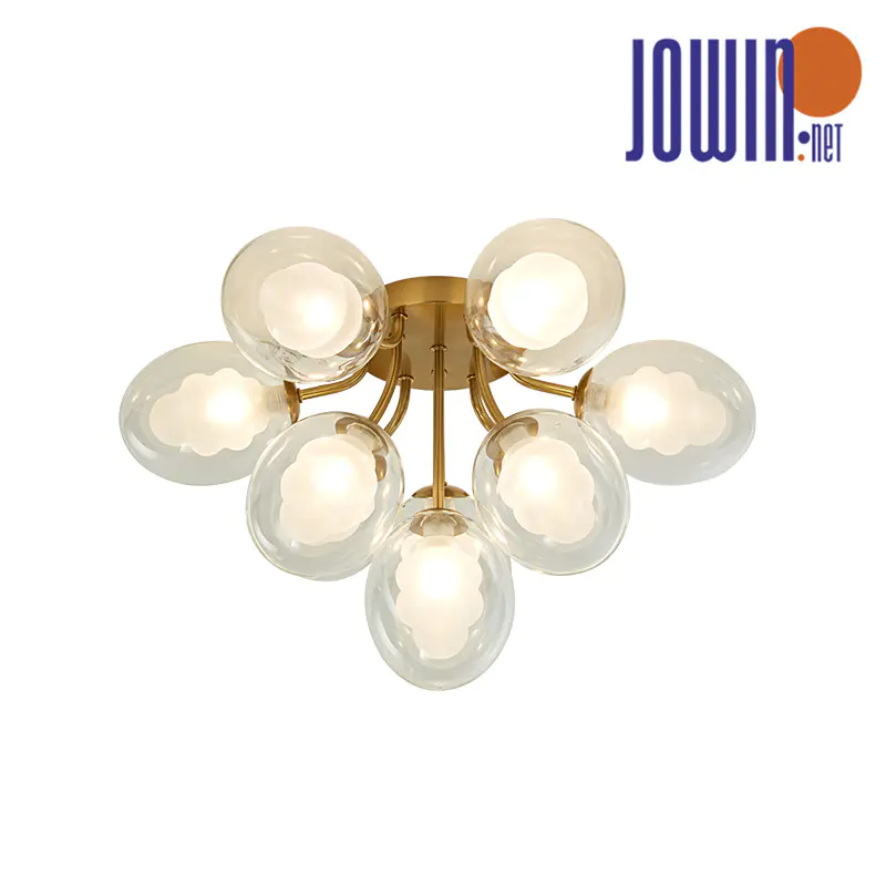 Elegante lampada da soffitto a bolle
