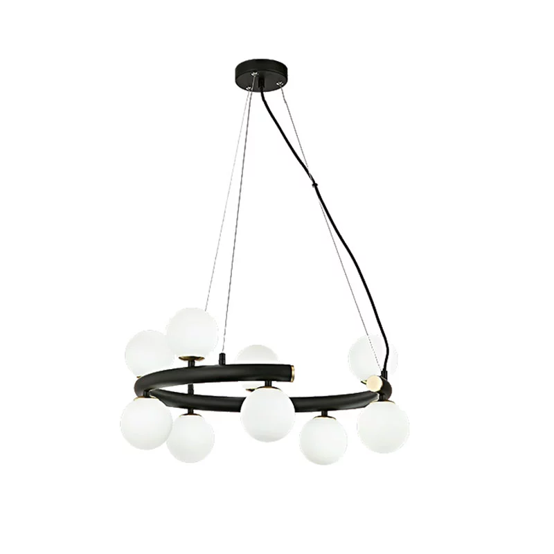 Lampada a sospensione moderna in vetro G9