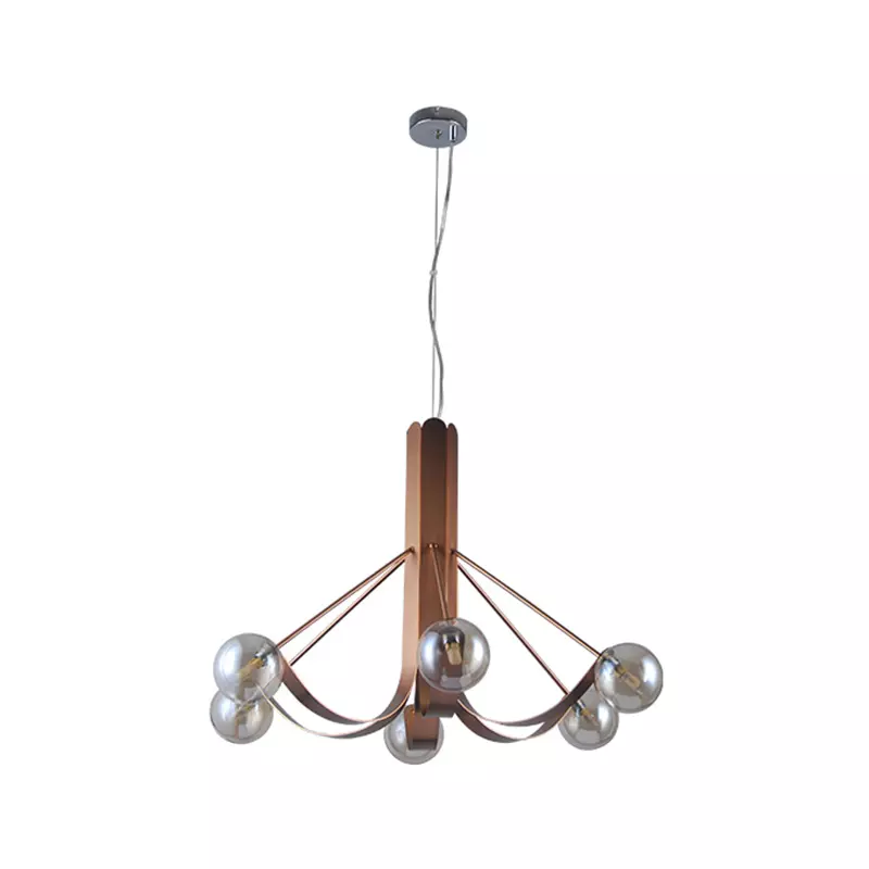 Lampada a sospensione in vetro dal design unico e creativo in stile nordico