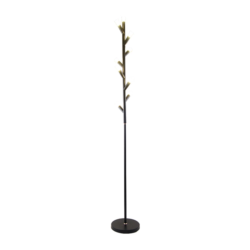 Sobria lampada da terra residenziale